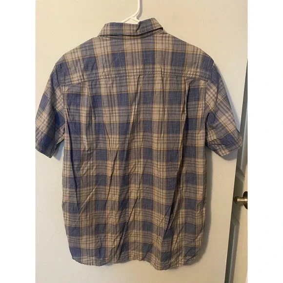 North‎ Face Men's Plaid Short Sleeve Button-Up - Picture 4 of 4